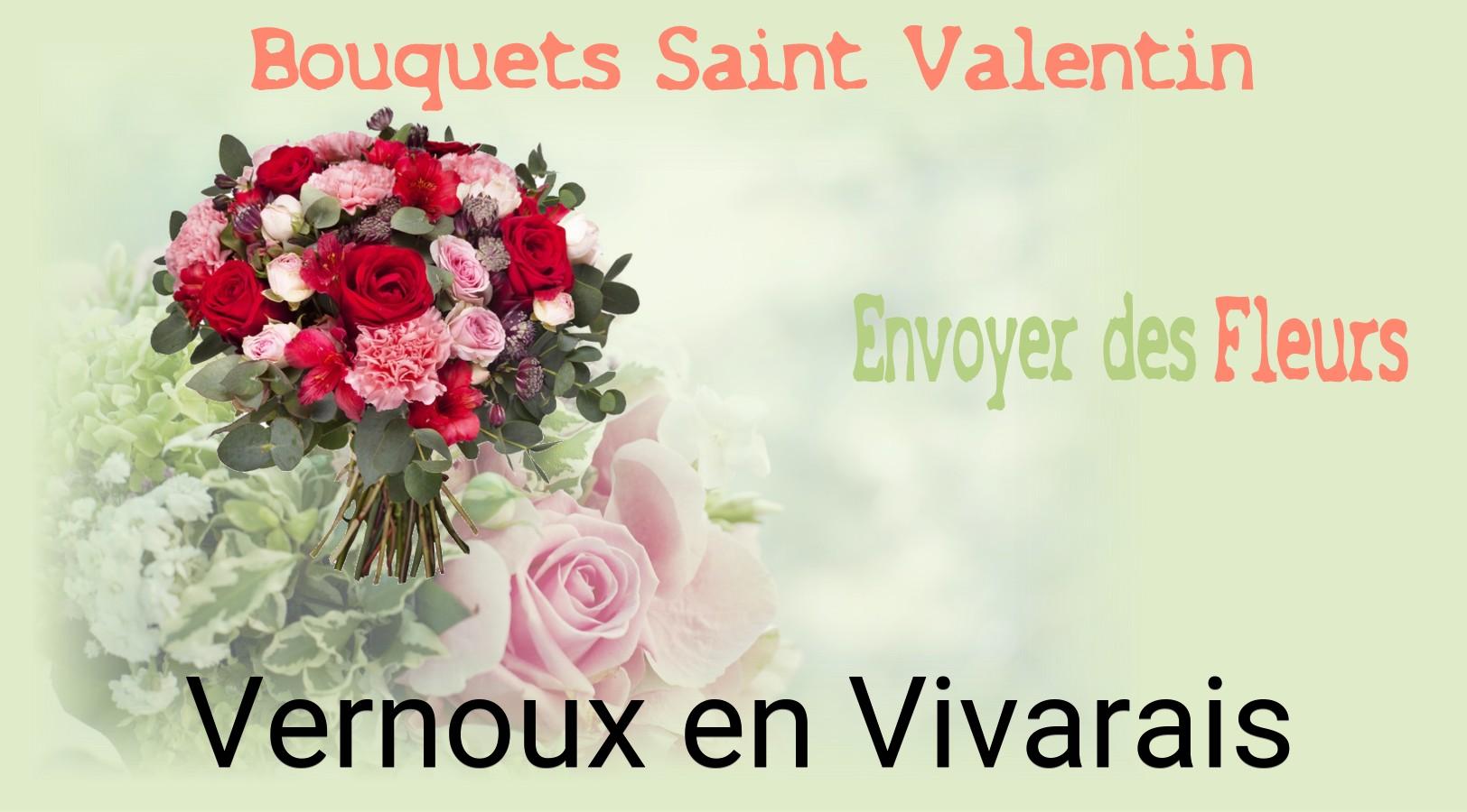 Roses de Saint-Valentin livrées à Vernoux-en-Vivarais